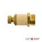 AIRCRAFT Flow Control Silencer Brass 1/2' M